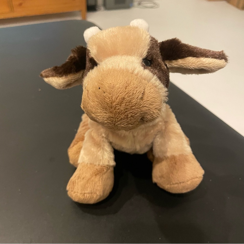 Ganz Webkinz Brown Cow 9 in Plush HM197 NO CODE Stuffed Animal Toy Farm Ranch
